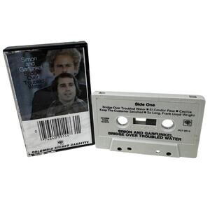 Cassette Tape Simon & Garfunkel Bridge Over Troubled Water Vintage Folk Rock